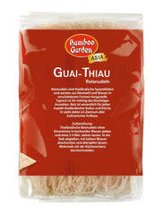 Fideos de arroz Guai Thiau de Bamboo Garden, 250 g (el diseño del empaque puede variar)