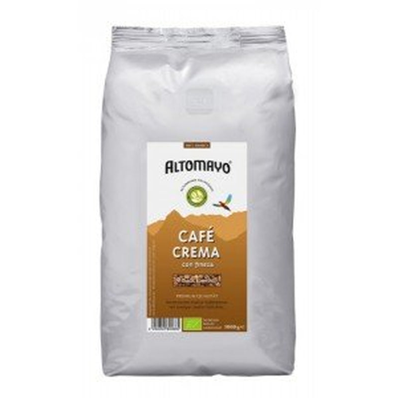 Boabe de cafea bio pentru cremă de cafea 1 kg -