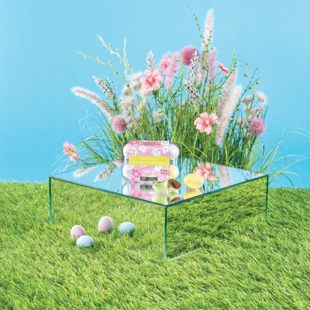 Venchi, Pachet de ouă cu 6 ouă de ciocolată, aromă Gianduia cu „alune de Piemont”, fără gluten, 60 grame Bomboane de Ciocolata Naty Shop