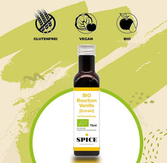 SPICE BIO extracto de vainilla Bourbon, 75 ml Aromas Naty Shop