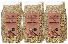 Copos de cereales antiguos Verival, orgánicos, paquete de 6 (6 x 500 g)