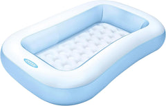 Piscină dreptunghiulară Intex - Piscină supraterană pentru copii - Piscină pentru copii - 166 x 100 cm x 25 cm - Pentru 2+ ani