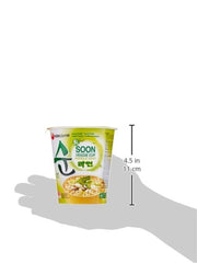 Nong Shim - Sopa Instantánea Nudeln Soon Veggie - Multipack (12 X 67 GR)