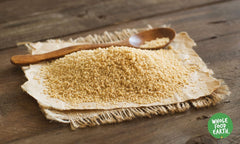 Cuscús ecológico Wholefood Earth – 1kg | Crudo | Sin OGM | Vegano | Rico en fibra | Certificado orgánico