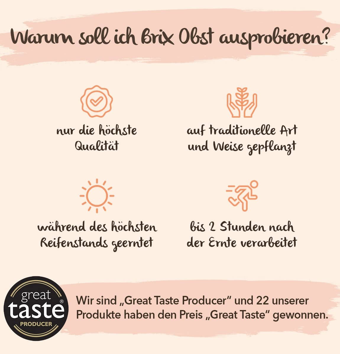 Caise liofilizate BRIX | Caise naturale, uscate 85 g | Premiul Great Taste pentru fructe uscate, uscate | Fără OMG, fără gluten, vegan, vitamine conservate Produse deshidratate Naty Shop