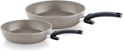 Fissler Ceratal Comfort, sartén cerámica antiadherente - inducción Ollas y Sartenes Naty Shop Set de 2 sartenes con diámetros de 24 y 28cm