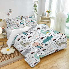 Ropa de cama para niños, Ropa de cama Dinosaurio - infantil Naty Shop