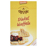 Demeter Bauck Hof Bio Dinkel Wafflen, 200 G Mezcla para hornear y cocinar Naty Shop 200 G (1Er Pack)