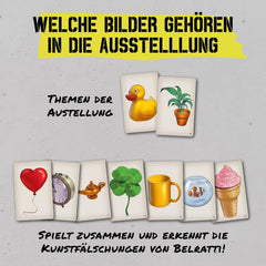 KOSMOS 683320 Belratti, ¿Es esto arte o puede ser este el camino? Juego de cartas, juego cooperativo de combinación de imágenes, de 3 a 7 jugadores, de 8 años en adelante