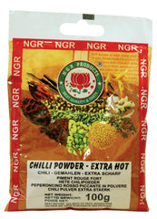 Chile en polvo, extra picante, 100 g (1 paquete de 100 g)