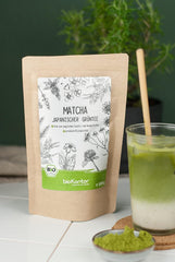 Matcha BIO pulbere 100 g I Fără aditivi - 100% natural I Ceai Matcha japonez premium I Pulbere de ceai verde de la