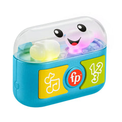 FISHER-PRICE Învățare și joacă distractivă cu dopuri de urechi pentru joacă - dopuri de urechi interactive cu lumini amuzante, cântece de învățare și activități motorii fine, peste 20 de melodii și propoziții, de la 6 luni, HWY45 Jucarii Bebe Naty Shop Titlu implicit