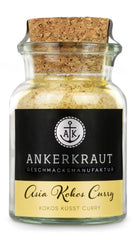 Ankerkraut Asia Kokos Curry, 85 g en vaso de corcho, Gewürz für Kokos-Milch Gemüse Fleisch, Einfach Lecker Zu Hause Kochen, Premium Qualität in der Panne