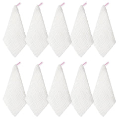 EXTSUD toallitas bebe, pack de 10 toallitas bebe muselina Madre e Niño Naty Shop