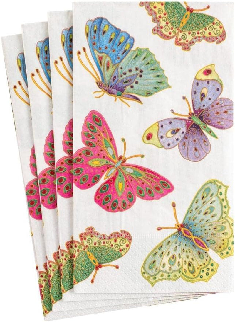 10690L Șervețele din hârtie cu trei straturi, 20 bucăți 33 X 33 cm, Jeweled Butterflies