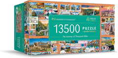 UFT Puzzle 13500 - El viaje de las mil millas El viaje de las mil millas Puzzle Naty Shop Título predeterminado