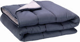 Pikolin Home - Plapumă reversibilă 300 G - Umplutură nordică bicoloră - Pentru pat 105 - Cosy, cald, respirabil, galben muștar, 180 X 260 Cm Plapumi si pilote Naty Shop Titlu implicit
