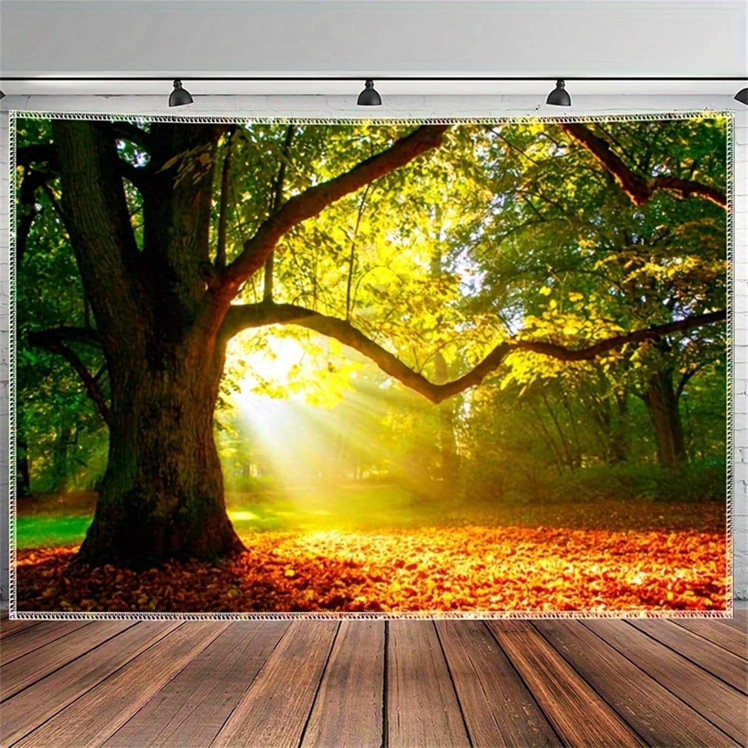 Covor tapiserie padure panza copac soare cer Casa - Accesorii si Decoratiuni Naty Shop