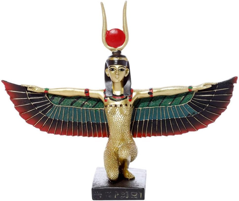 Cutie de aur egipteană Tutankhamon Sarcophagus Trinket Box cu mumie ES45 Statuete si sculpturi Naty Shop Multicolor