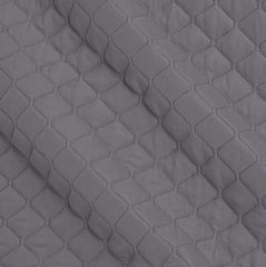 Amazon Basics edredón extragrande con relieve, 170 x 210 cm, estampado de rombos gris oscuro Camas y mantas Besuche den Amazon Basics-Store