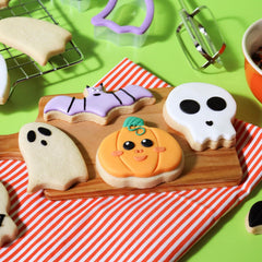 Forme de biscuiți Halloween cu prindere confortabilă (set de 4)
