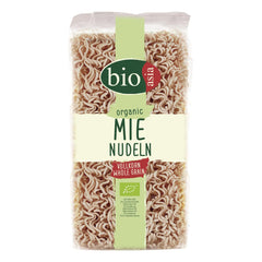BIOASIA Fideos Bio Mie, elaborados con cereales integrales, rápidos y fáciles de preparar (1 x 250 g)