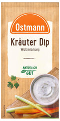 Ostmann Gewürze – Kräuter Dip, aromático Gewürz für leckere Dips und Soßen zu Snacks, Chips, Brot, Fleisch, Gemüse und vielem more, 10 g