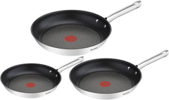 TEFAL DUETTO Juego de sartenes 3 piezas 20/24/28 cm, inducción Ollas y sartenes Naty Shop Default Title