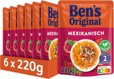 BEN'S ORIGINAL™ arroz mexicano express 6 x 220g
