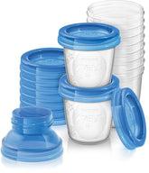 Philips Avent Austellungssystem Für Muttermilch, Becher Inklusive Deckel, Adaptador (Modell SCF618/10) Accesorios Alimentación y Lactancia Bebe Naty Shop