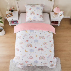 Ropa de cama para niños, Rainbow, microfibra Ropa de cama - infantil Naty Shop