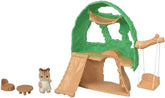 Sylvanian Families 5318 Căsuța în copac pentru bebeluși - Set de joacă pentru casă de păpuși
