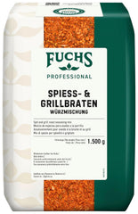 - Spieß- und Grillbraten Würzmischung | Gewürz für Spießgerichte, auch für Gemüspieße geeignet | Calidad profesional para grandes fabricantes | Bolsa reciclable de 1,5 kg
