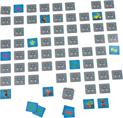 Spin Master Juegos Paw Patrol, juego de memoria, juguete Paw Patrol, Chase, Stella, Marcus, Ruben, juegos de memoria con libros, para niños mayores de 4 años Figuras de acción Naty Shop