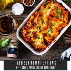 Ankerkraut Auflauf, für Gemüse-, Kartoffel- und Nudelauflauf, Gewürzsalz mit Pfeffer, Parsilie, Knoblauch, Karotte, 90 g en Korkenglas