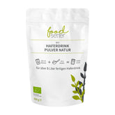 foodsetter Bio Haferdrink Pulver | Bolsa de 500 g | Haferpulver | Haferpulver instantáneo | Biocalidad | Vegano | Sin gluten | Ohne Zuckerzusatz | 0,5 kilogramos