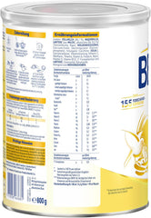 BEBA Junior 2+ bebida láctea a partir de 2 años, Con HMO, Contenido de proteínas apropiado para la edad, Solo lactosa, Sin aceite de palma, Sin aceite de pescado, Comida para niños pequeños, Leche en polvo para bebés, Paquete de 3 (3 x 800 g)