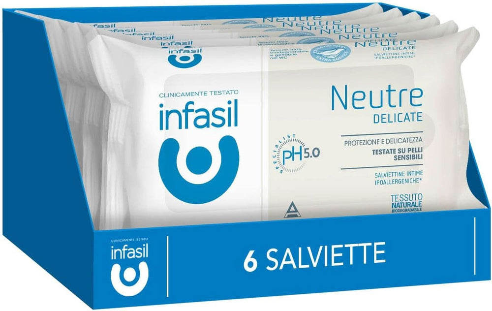Infasil Intim, neutru 11 pachete Servetele Umede Bebelusi Naty Shop