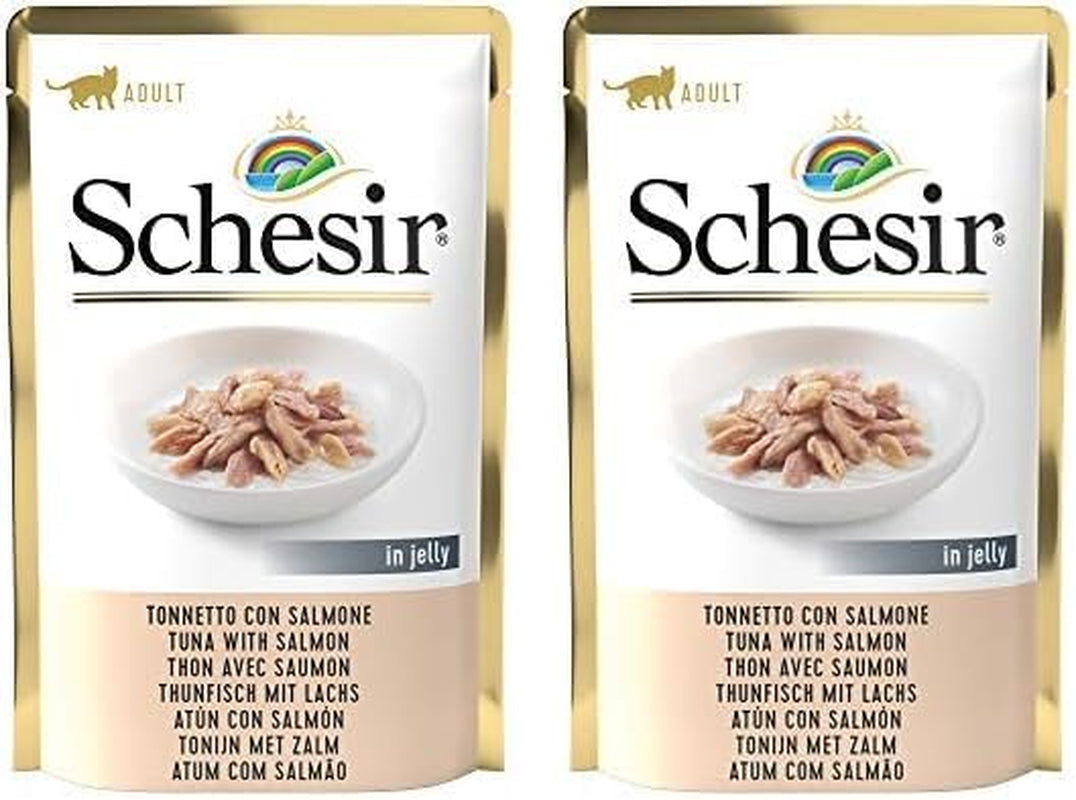 Cat Jelly Tuna With Seabass, hrană umedă pentru pisici, 30 pungi X 50 g