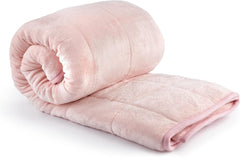 Manta Sherpa lastrada Emma Barclay, 127 x 152 cm, rosa rubor Emma Barclay Beds and Blankets