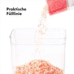 OXO 11236100V1UK Recipient pentru depozitarea alimentelor, plastic, transparent Cutii depozitare alimente Naty Shop