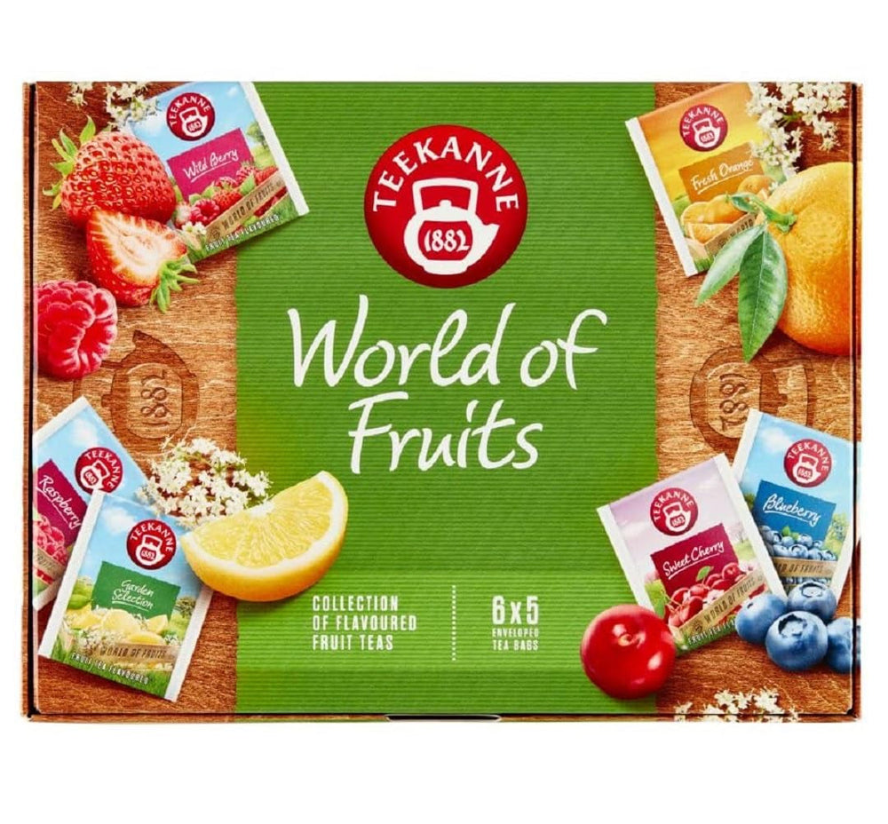 Teekanne World of Fruits Fruit Tea Selection Box 6 arome 5 pliculețe de ceai