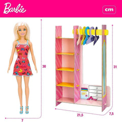 Lisciani 76918 Barbie Fashion Boutique cu păpușă Casute de papusi Naty Shop