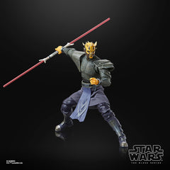Star Wars Seria Neagră Savage Opress, Star Wars: Războiul Clonelor Deluxe Personaj de colecție (15 Cm) Action figures Naty Shop
