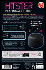 Hitster Platinum Edition: juego de música de fiesta con 500 canciones de pop, rock, hip-hop, dance y más, incluido el altavoz.