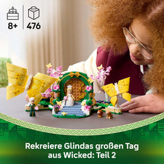 LEGO Wicked Glindas Hochzeitstag - Juegos creativos con 2 minifiguras y 2 figuras de Schmetterlings beweglichen con Zubehör - Juegos infantiles para niñas, niños y fanáticos del cine de 8 años - 75688