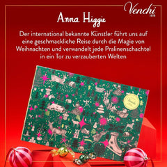 Venchi, Colecția de Crăciun, 230 grame Bomboane de Ciocolata Naty Shop