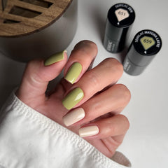 Esmalte de uñas Semilac UV 659 Matcha Latte 7 ml