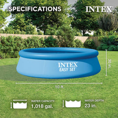 Intex Easy Set Piscina elevada sobre suelo, 305 x 76 cm, azul, 28120NP