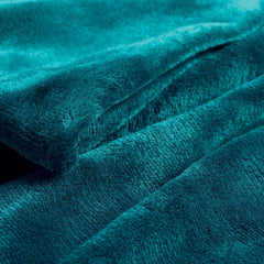 Douceur D'Intérieur FLANOU Cuadros, Poliéster, Azul, 125 X 150 Cm Edredones y colchas Naty Shop